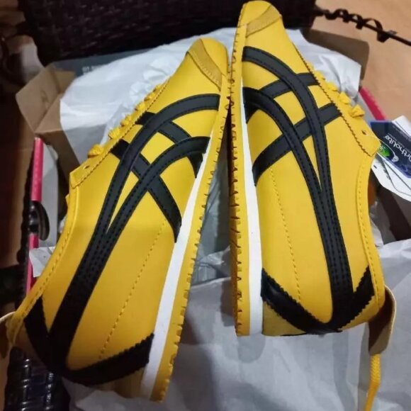 Onitsuka/Tiger Mexico 66, Yellow Black Unisex - Picture 4 of 6